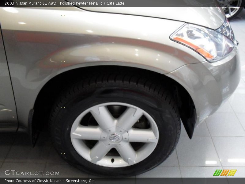 Polished Pewter Metallic / Cafe Latte 2003 Nissan Murano SE AWD