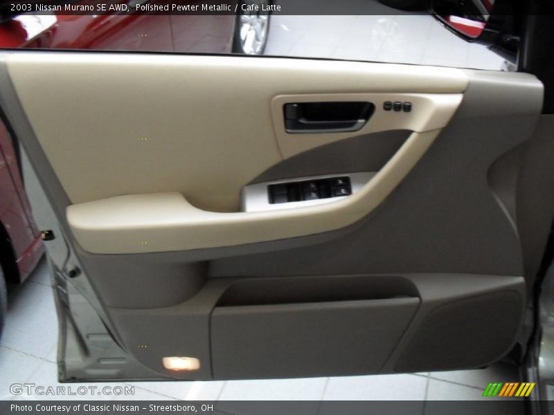 Polished Pewter Metallic / Cafe Latte 2003 Nissan Murano SE AWD