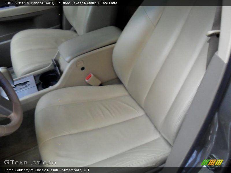 Polished Pewter Metallic / Cafe Latte 2003 Nissan Murano SE AWD