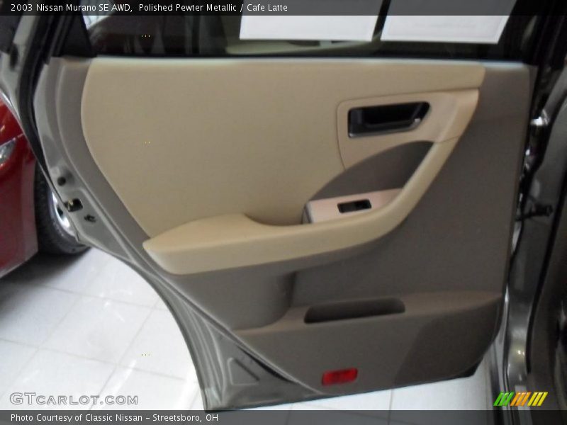 Polished Pewter Metallic / Cafe Latte 2003 Nissan Murano SE AWD