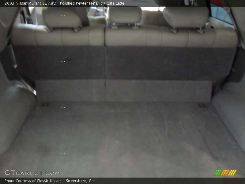 Polished Pewter Metallic / Cafe Latte 2003 Nissan Murano SE AWD