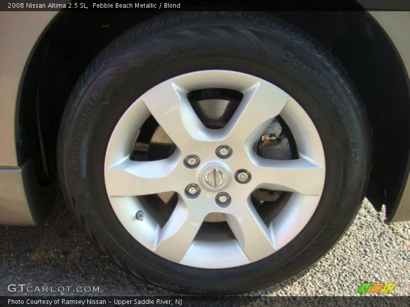 Pebble Beach Metallic / Blond 2008 Nissan Altima 2.5 SL