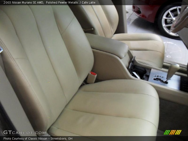 Polished Pewter Metallic / Cafe Latte 2003 Nissan Murano SE AWD
