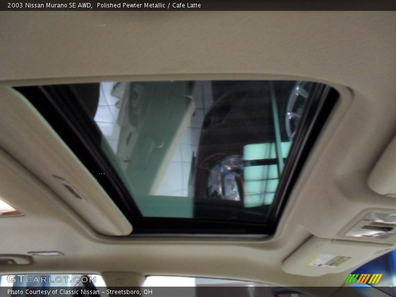 Polished Pewter Metallic / Cafe Latte 2003 Nissan Murano SE AWD
