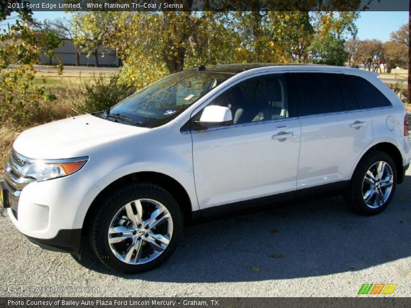 White Platinum Tri-Coat / Sienna 2011 Ford Edge Limited
