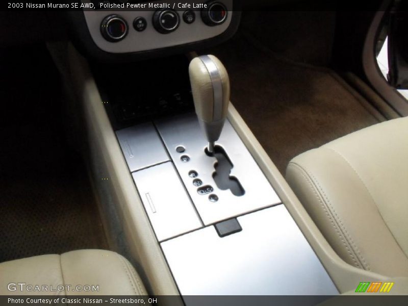 Polished Pewter Metallic / Cafe Latte 2003 Nissan Murano SE AWD