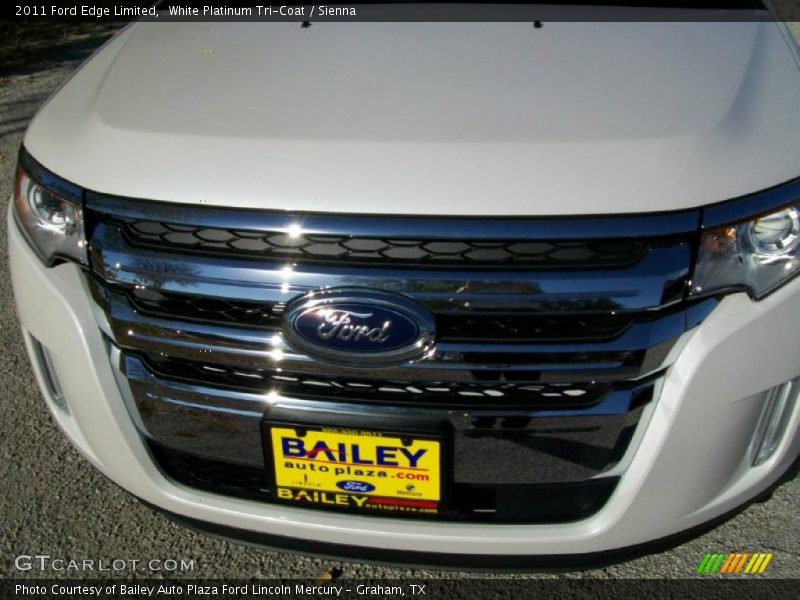 White Platinum Tri-Coat / Sienna 2011 Ford Edge Limited