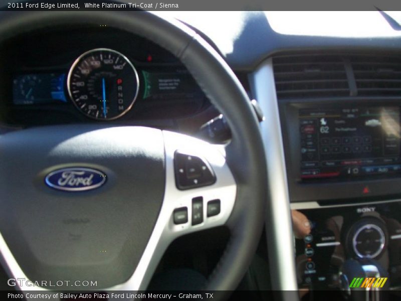 White Platinum Tri-Coat / Sienna 2011 Ford Edge Limited