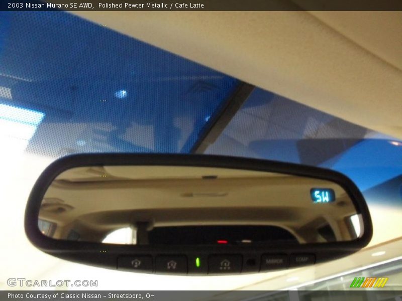 Polished Pewter Metallic / Cafe Latte 2003 Nissan Murano SE AWD
