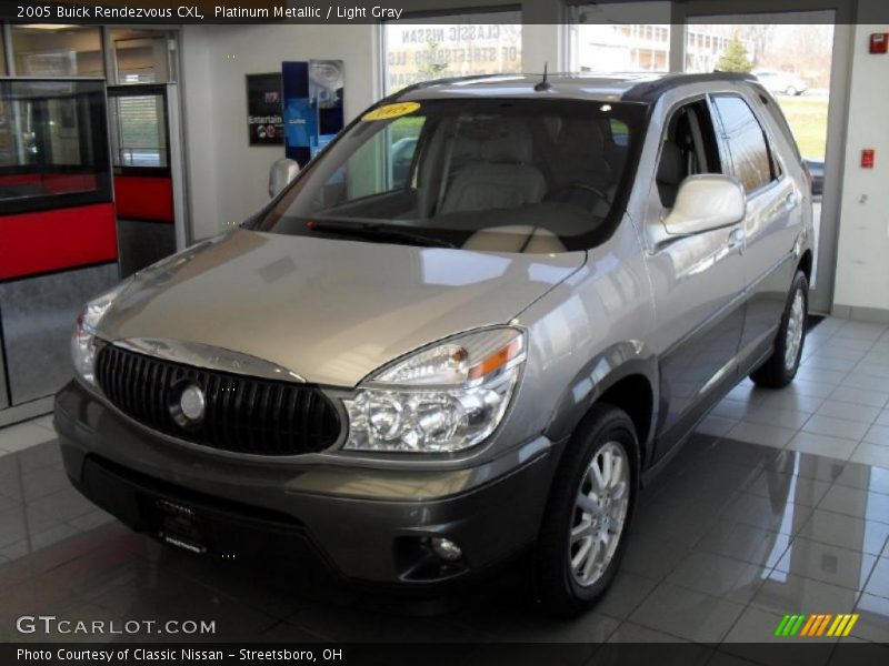 Platinum Metallic / Light Gray 2005 Buick Rendezvous CXL