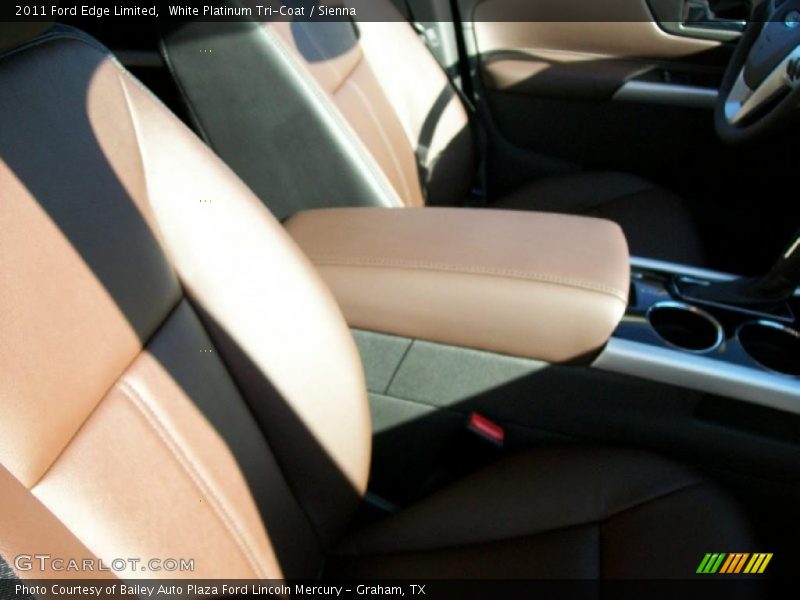 White Platinum Tri-Coat / Sienna 2011 Ford Edge Limited