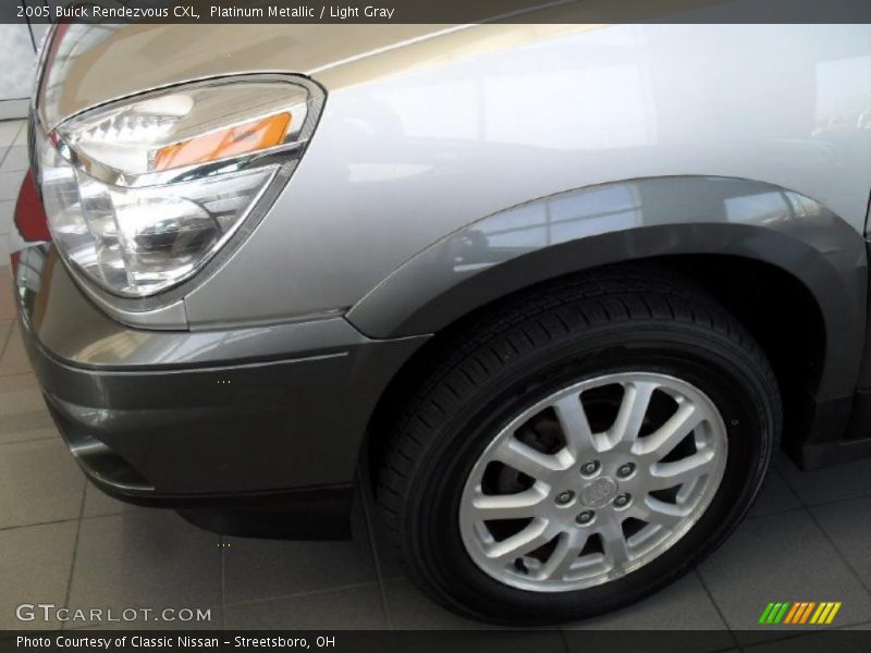 Platinum Metallic / Light Gray 2005 Buick Rendezvous CXL