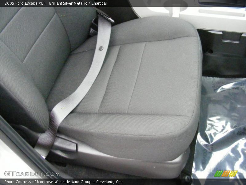 Brilliant Silver Metallic / Charcoal 2009 Ford Escape XLT