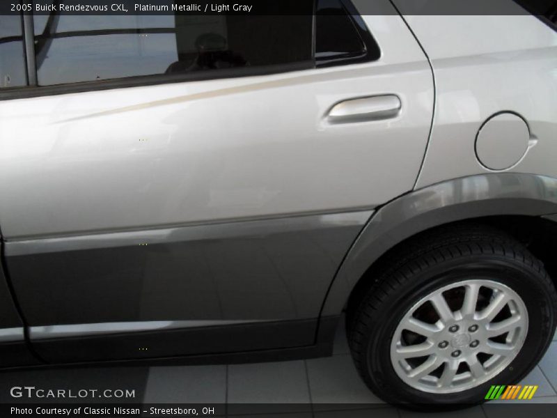 Platinum Metallic / Light Gray 2005 Buick Rendezvous CXL