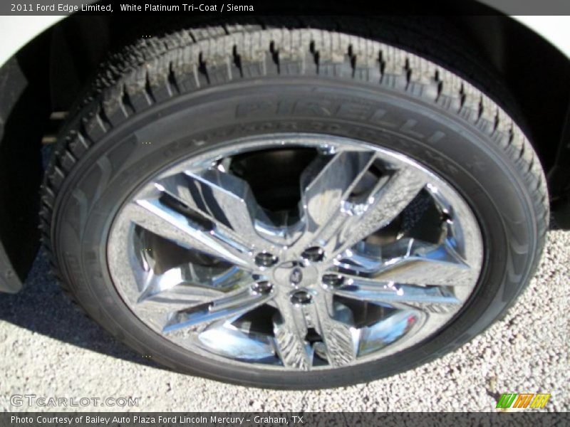 White Platinum Tri-Coat / Sienna 2011 Ford Edge Limited