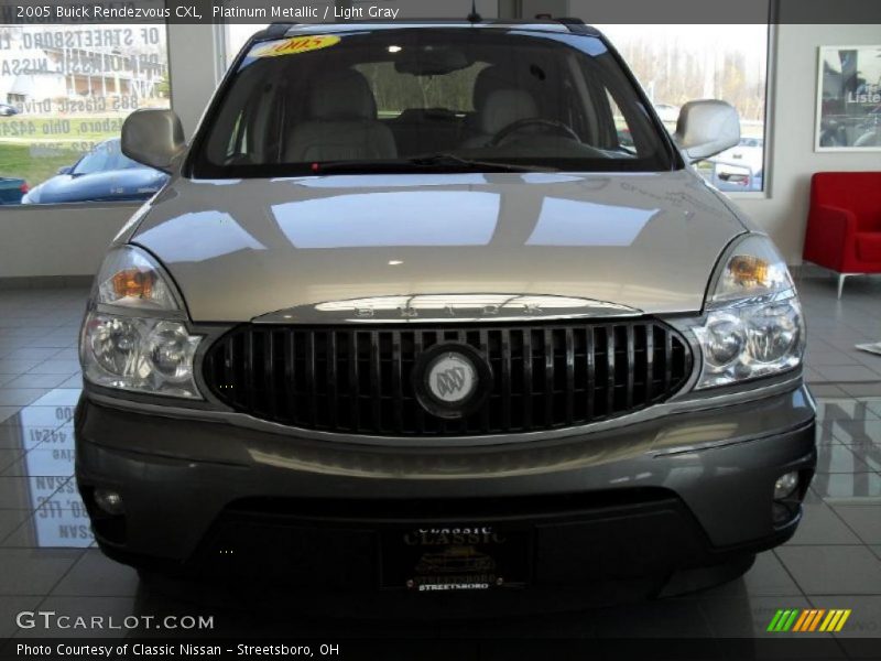 Platinum Metallic / Light Gray 2005 Buick Rendezvous CXL