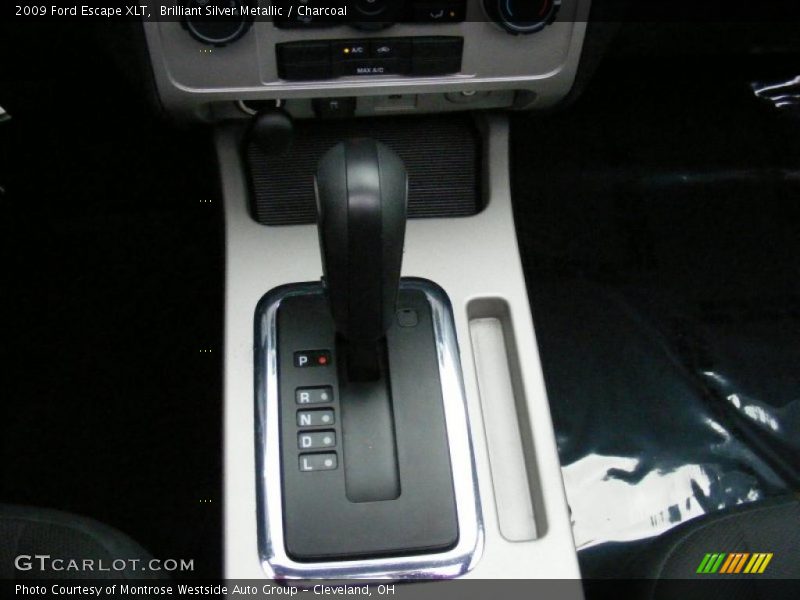 Brilliant Silver Metallic / Charcoal 2009 Ford Escape XLT