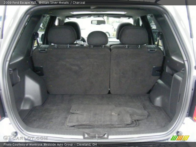 Brilliant Silver Metallic / Charcoal 2009 Ford Escape XLT