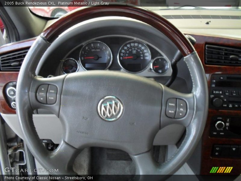 Platinum Metallic / Light Gray 2005 Buick Rendezvous CXL