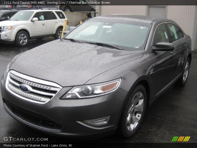 Sterling Grey / Charcoal Black/Umber Brown 2011 Ford Taurus SHO AWD