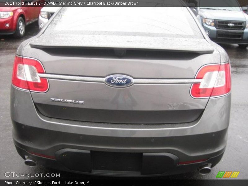 Sterling Grey / Charcoal Black/Umber Brown 2011 Ford Taurus SHO AWD