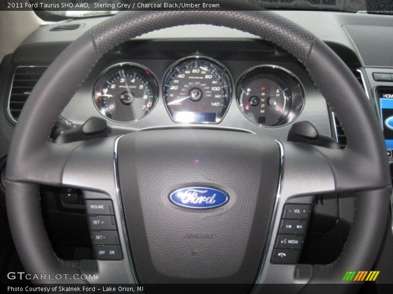  2011 Taurus SHO AWD Steering Wheel