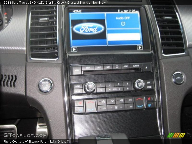 Navigation of 2011 Taurus SHO AWD