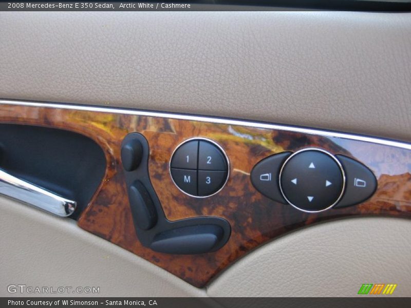 Arctic White / Cashmere 2008 Mercedes-Benz E 350 Sedan