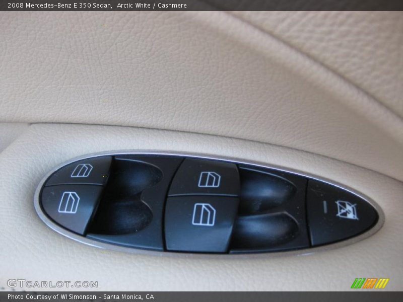 Arctic White / Cashmere 2008 Mercedes-Benz E 350 Sedan