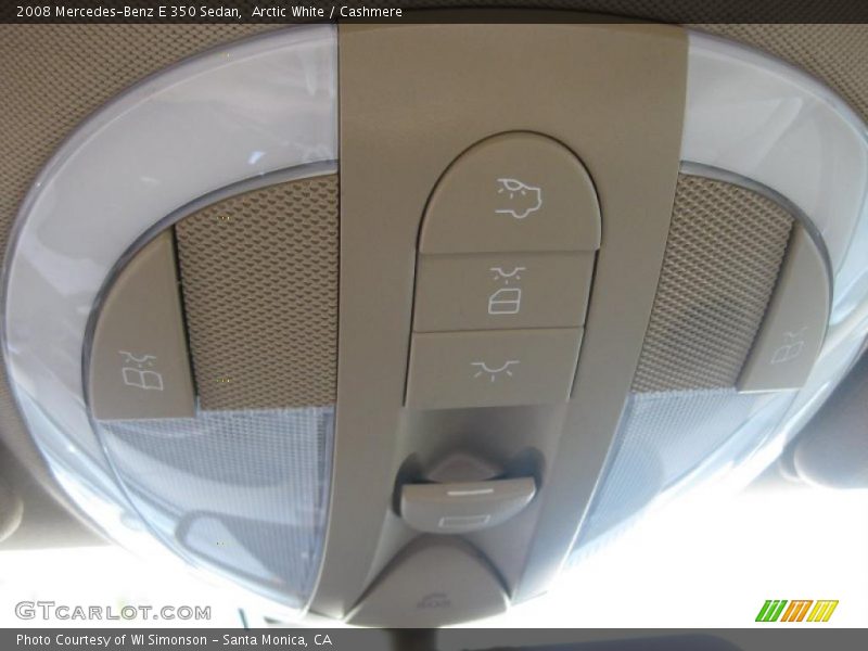 Arctic White / Cashmere 2008 Mercedes-Benz E 350 Sedan