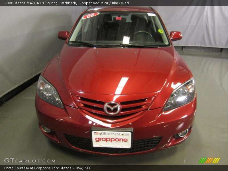 Copper Red Mica / Black/Red 2006 Mazda MAZDA3 s Touring Hatchback