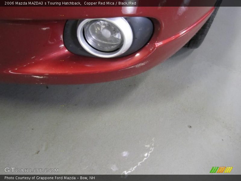 Copper Red Mica / Black/Red 2006 Mazda MAZDA3 s Touring Hatchback