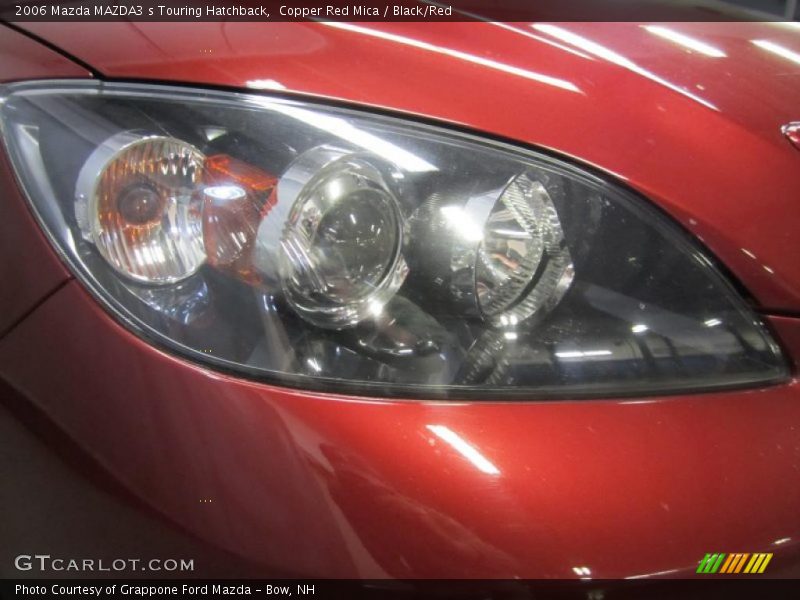 Copper Red Mica / Black/Red 2006 Mazda MAZDA3 s Touring Hatchback