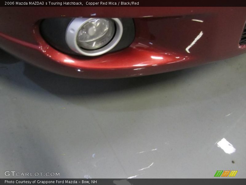 Copper Red Mica / Black/Red 2006 Mazda MAZDA3 s Touring Hatchback