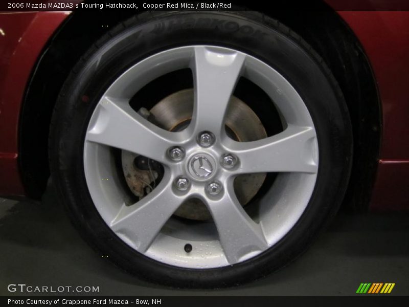Copper Red Mica / Black/Red 2006 Mazda MAZDA3 s Touring Hatchback