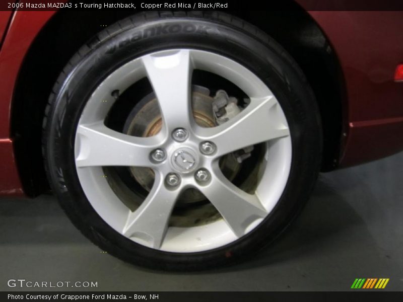 Copper Red Mica / Black/Red 2006 Mazda MAZDA3 s Touring Hatchback
