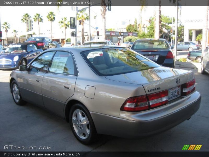 Cashmere Beige Metallic / Sage 2000 Lexus ES 300 Sedan