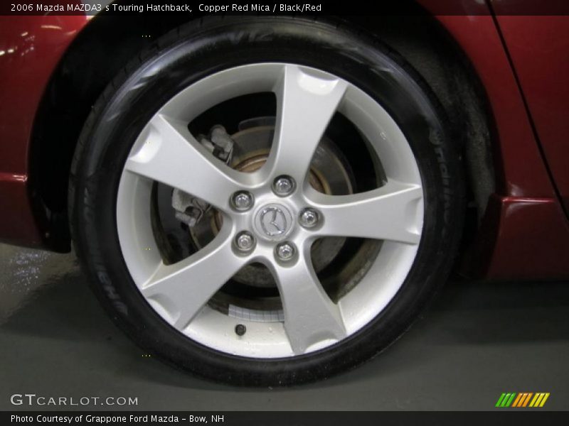 Copper Red Mica / Black/Red 2006 Mazda MAZDA3 s Touring Hatchback