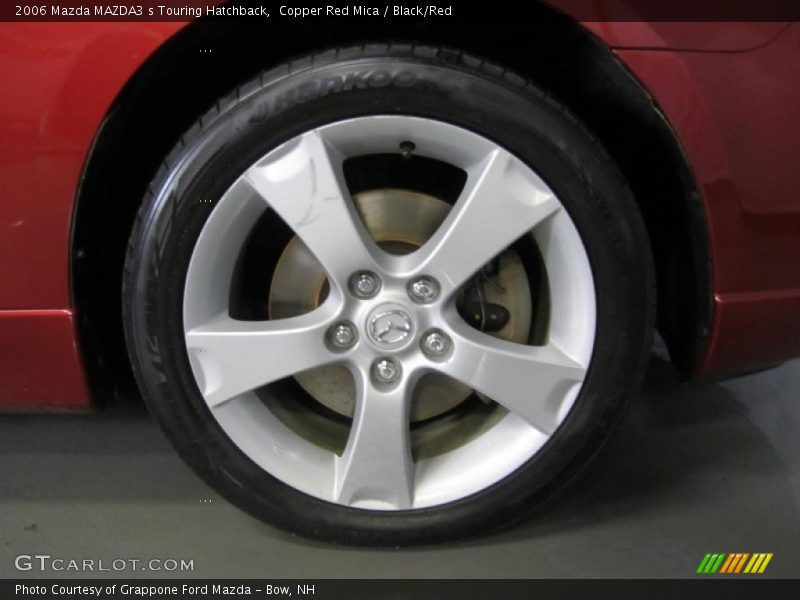 Copper Red Mica / Black/Red 2006 Mazda MAZDA3 s Touring Hatchback