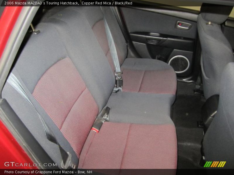 Copper Red Mica / Black/Red 2006 Mazda MAZDA3 s Touring Hatchback