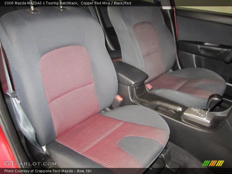 Copper Red Mica / Black/Red 2006 Mazda MAZDA3 s Touring Hatchback