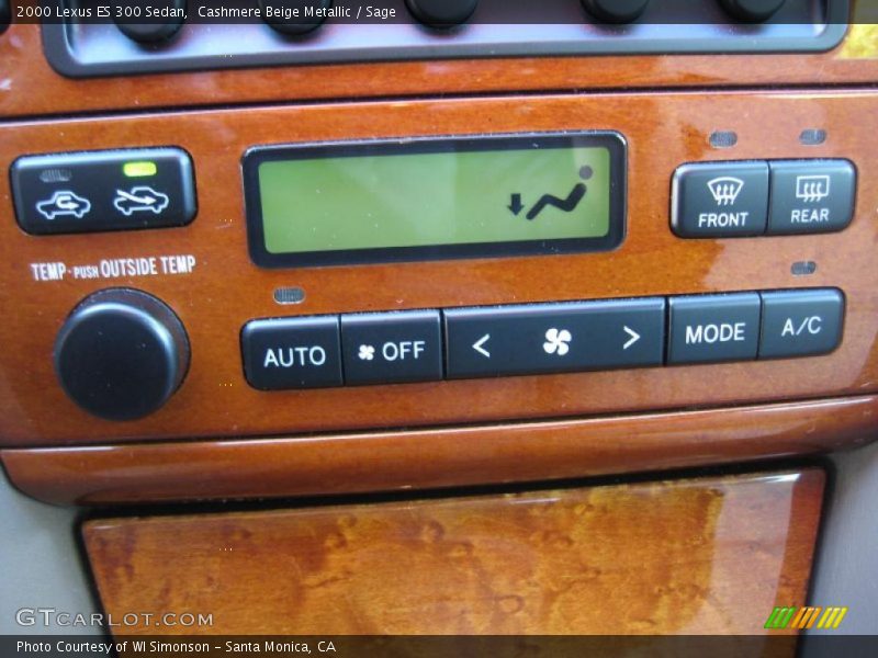 Cashmere Beige Metallic / Sage 2000 Lexus ES 300 Sedan