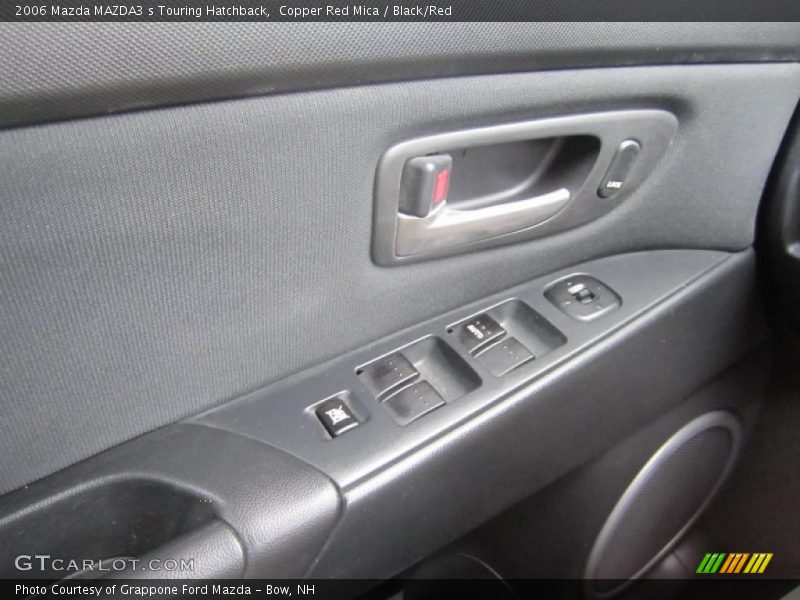 Copper Red Mica / Black/Red 2006 Mazda MAZDA3 s Touring Hatchback