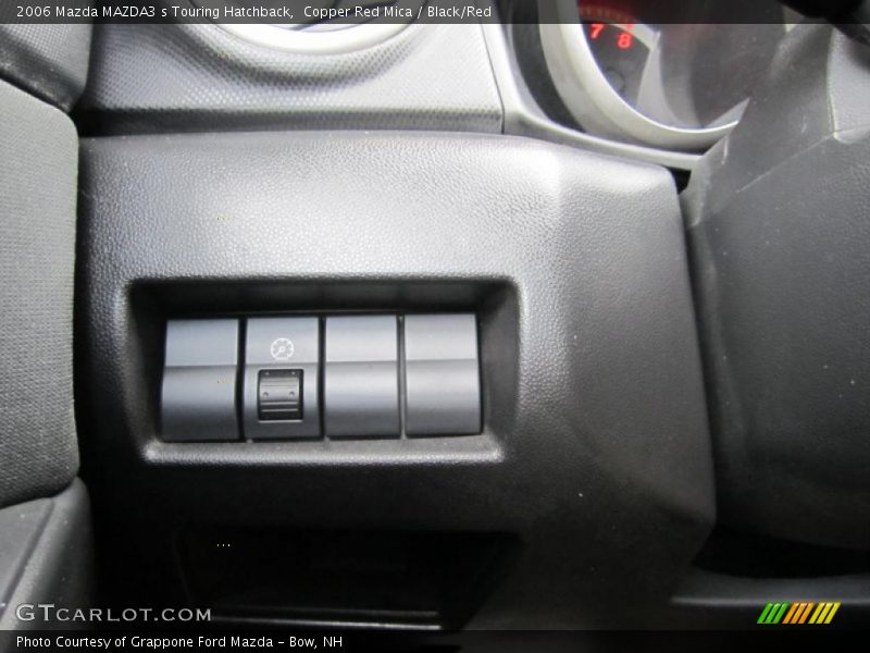 Copper Red Mica / Black/Red 2006 Mazda MAZDA3 s Touring Hatchback