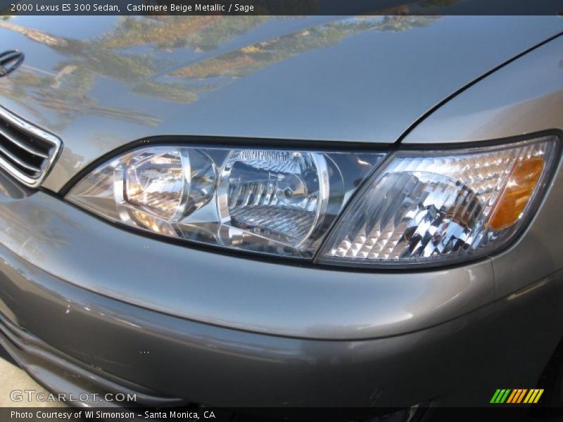 Cashmere Beige Metallic / Sage 2000 Lexus ES 300 Sedan