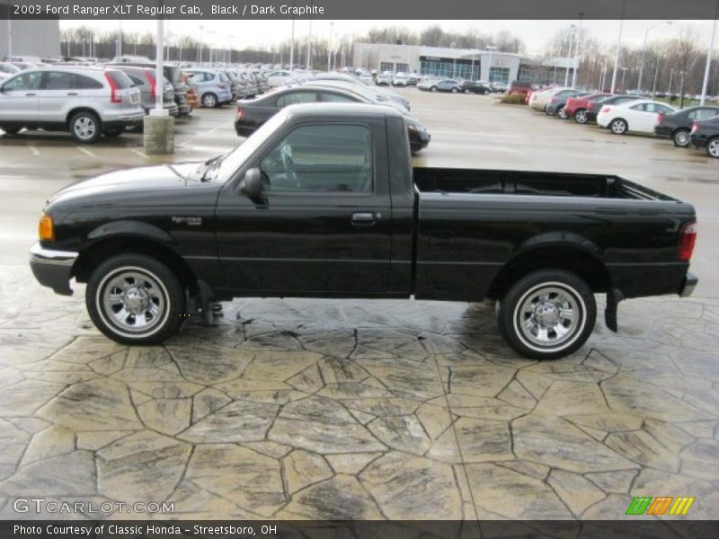 Black / Dark Graphite 2003 Ford Ranger XLT Regular Cab