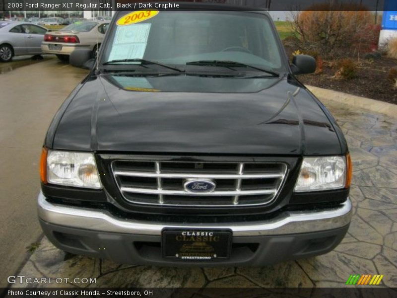 Black / Dark Graphite 2003 Ford Ranger XLT Regular Cab