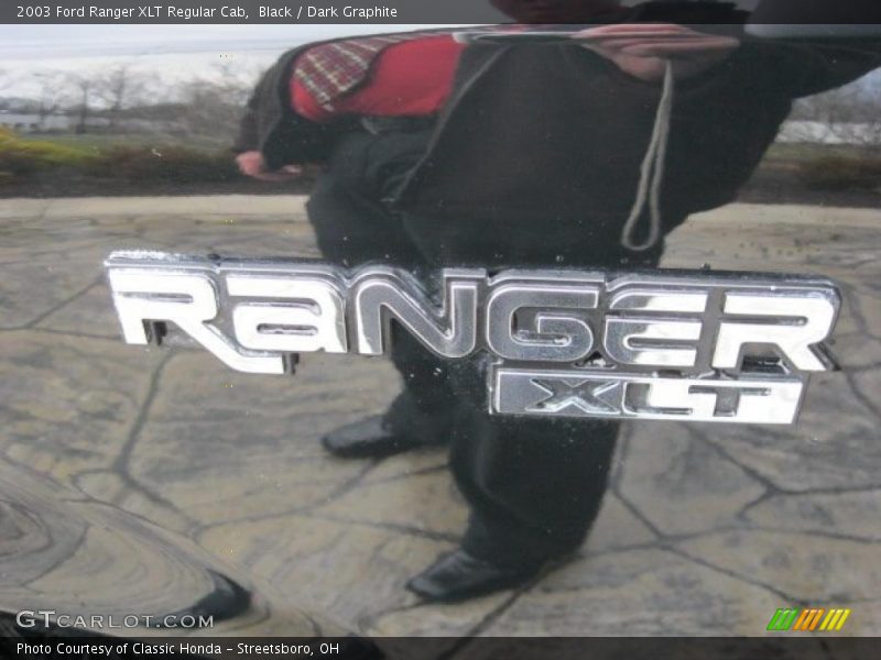 Black / Dark Graphite 2003 Ford Ranger XLT Regular Cab