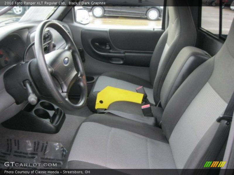  2003 Ranger XLT Regular Cab Dark Graphite Interior