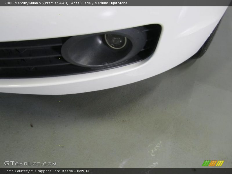 White Suede / Medium Light Stone 2008 Mercury Milan V6 Premier AWD
